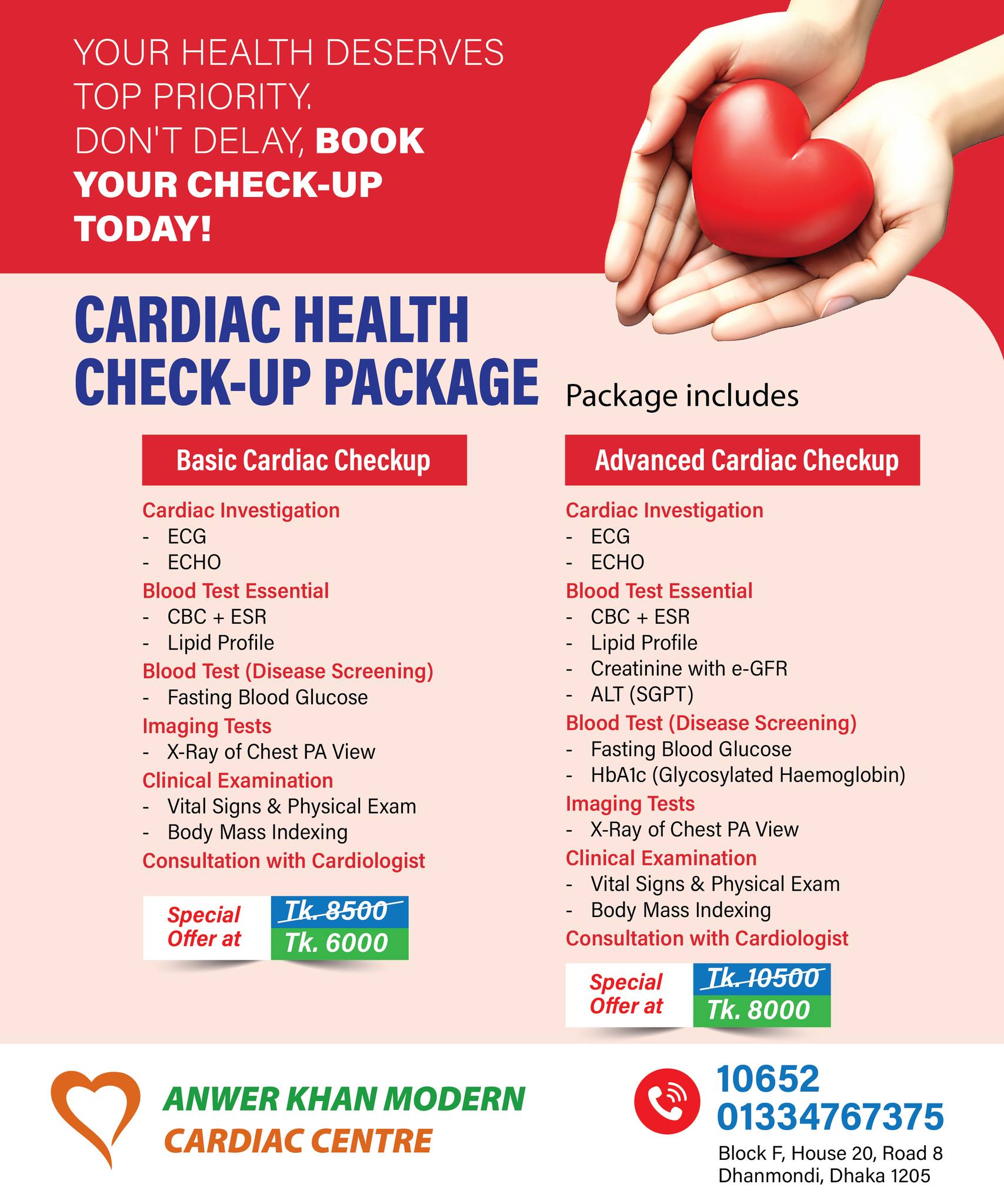 Anwer Khan Modern Cardiac Centre Package